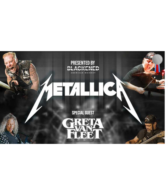 (Plata) Hasta -20% en Las Vegas Metallica 25 Febrero 2022, Treasure Island