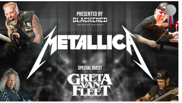 (Plata) Hasta -20% en Las Vegas Metallica 25 Febrero 2022, Treasure Island