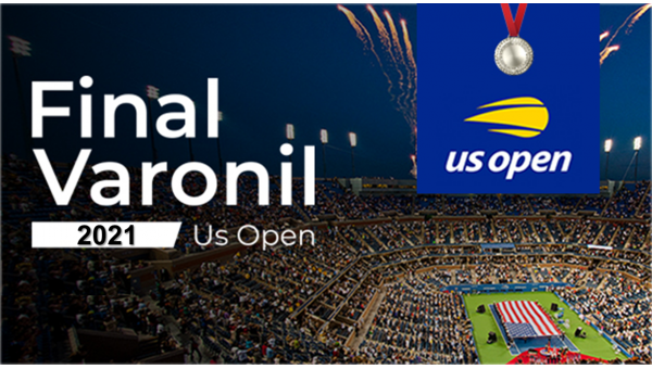 (Plata) Disfruta la Final Varonil Us Open 2021.